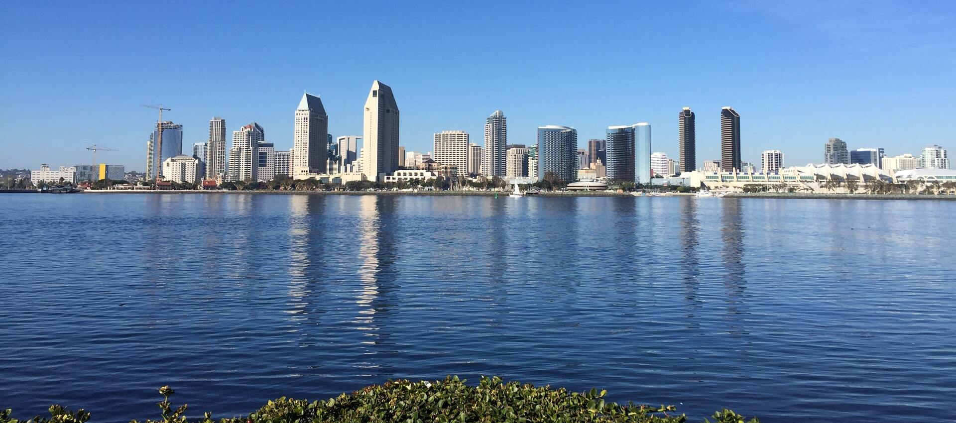 San Diego city skyline as viewed from Coronado